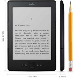 Kindle con pantalla E Ink de 6"